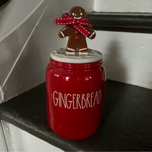 Rae Dunn GINGERBREAD Canister lll